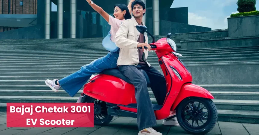 Bajaj Chetak 3001 EV Scooter launch India