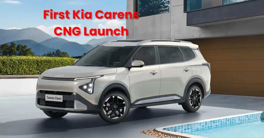 First Kia Carens CNG Launch