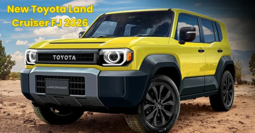 New Toyota Land Cruiser FJ 2026