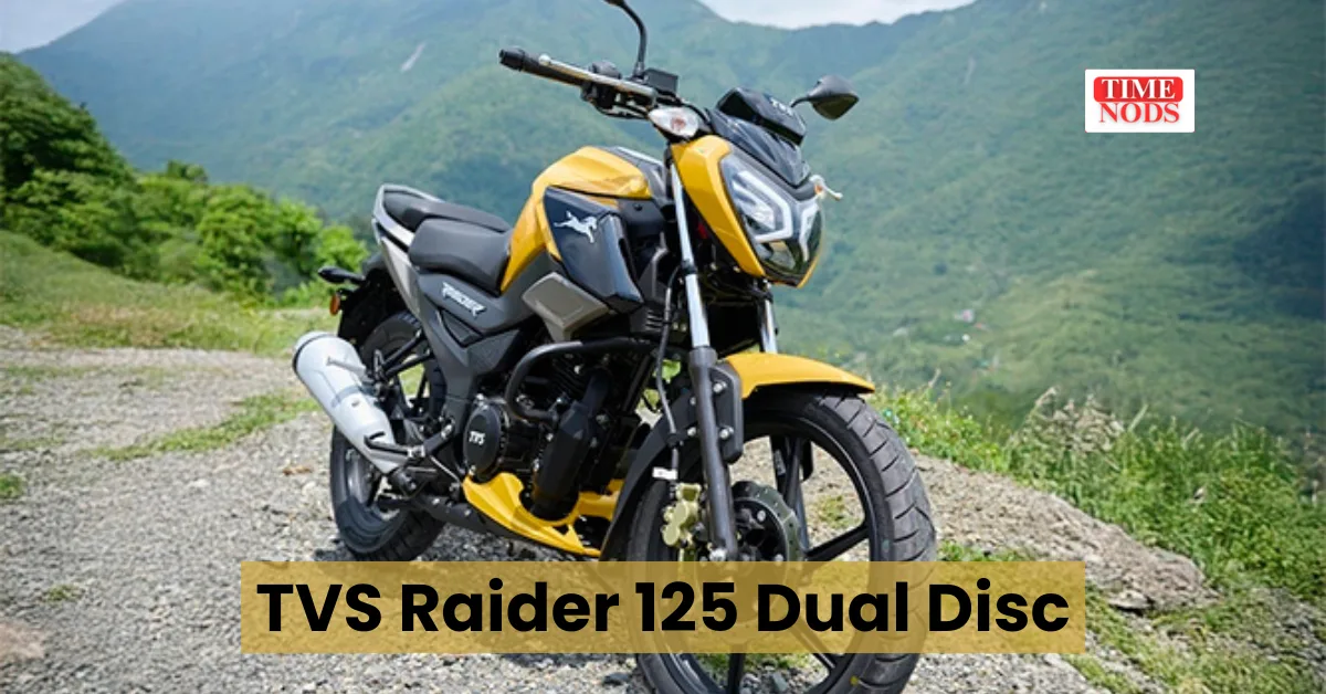 TVS Raider 125 Dual Disc