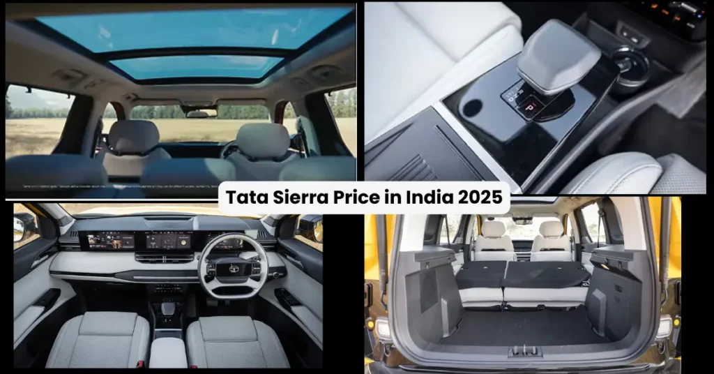 Tata Sierra Price in India 2025